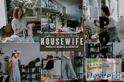 Housewife Photoshop Action &amp; Lightrom Presets