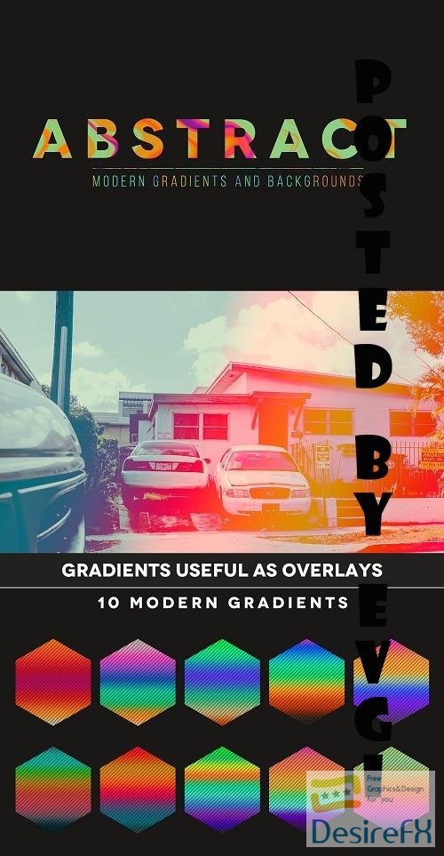 Modern Gradients &amp; Backgrounds Pack - 4059610