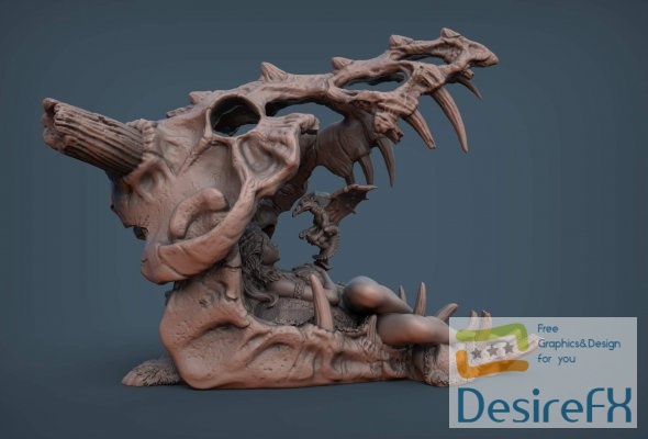 Mother Of Dragons 3D Print