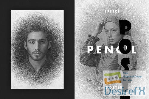Pencil Draft Effect for Posters - 6714530