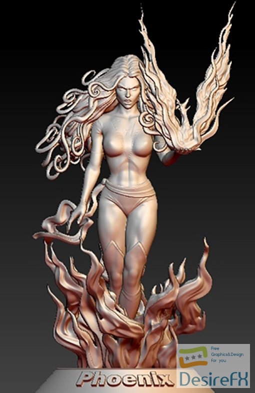 Phoenix-Xmen 3D Print