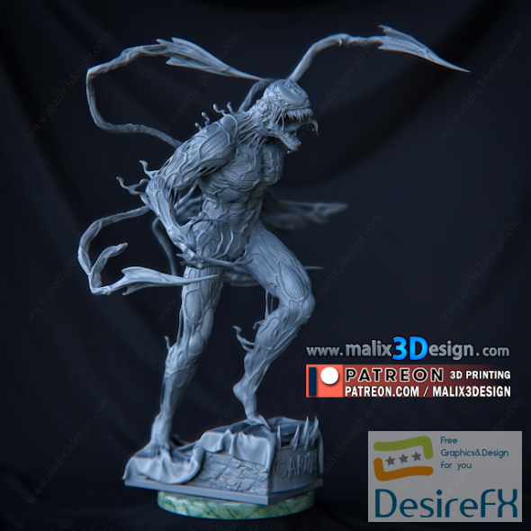 SANIX Carnage 3D Print