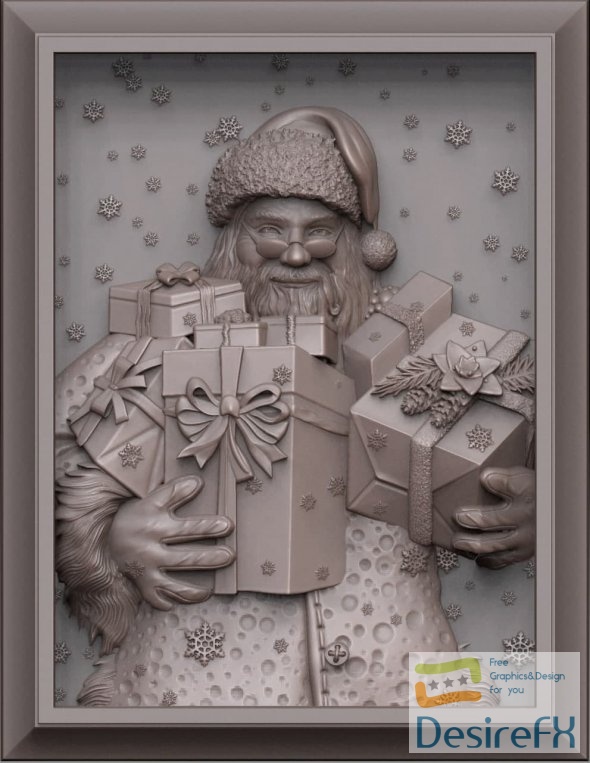 Santa Model 3D Print