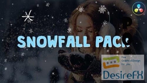 Snowfall Pack | DaVinci Resolve - 34988681