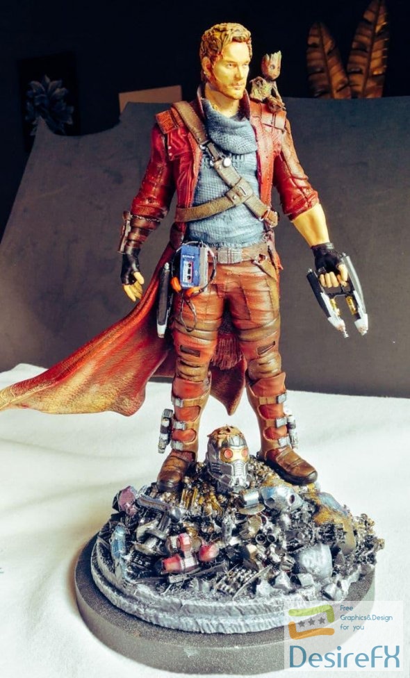 Star Lord – Peter Quill 3D Print