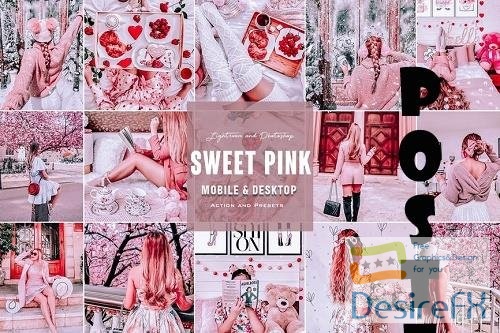 Sweet Pink - Photoshop Actions &amp; Lightroom Presets