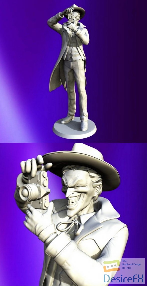 The Killing Joker 3D Print