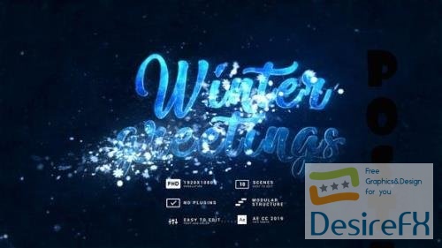 Winter Greetings | Snowflakes Titles - 34974171