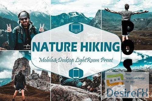 10 Nature Hiking Mobile &amp; Desktop Lightroom Presets - 1765448