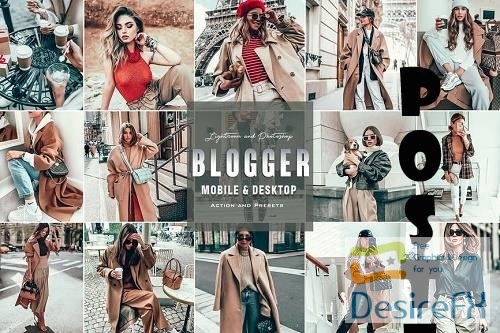Blogger - Photoshop Actions &amp; Lightroom Presets