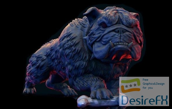 Bulldog 3D Print
