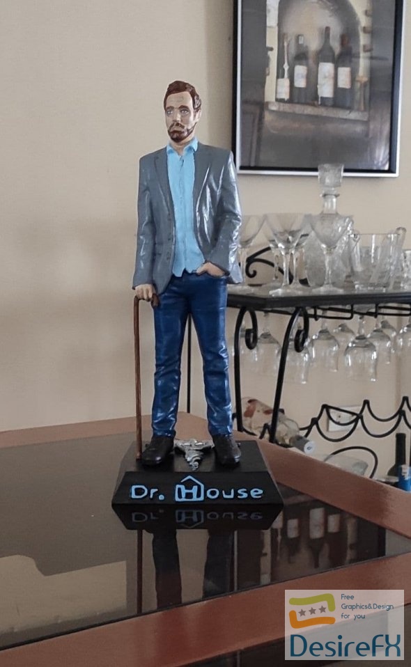 Dr. House 3D Print