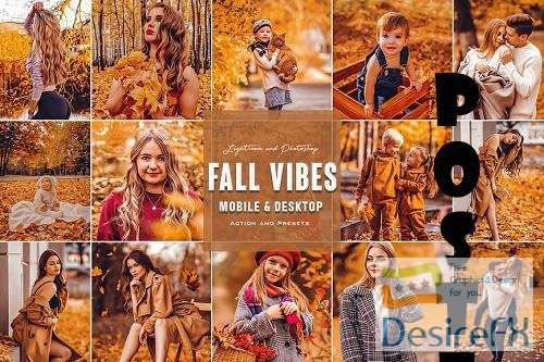 Fall Vibes - Photoshop Actions &amp; Lightroom Presets