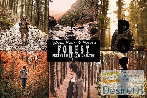 Forest Tone Photoshop Action &amp; Lightrom Presets