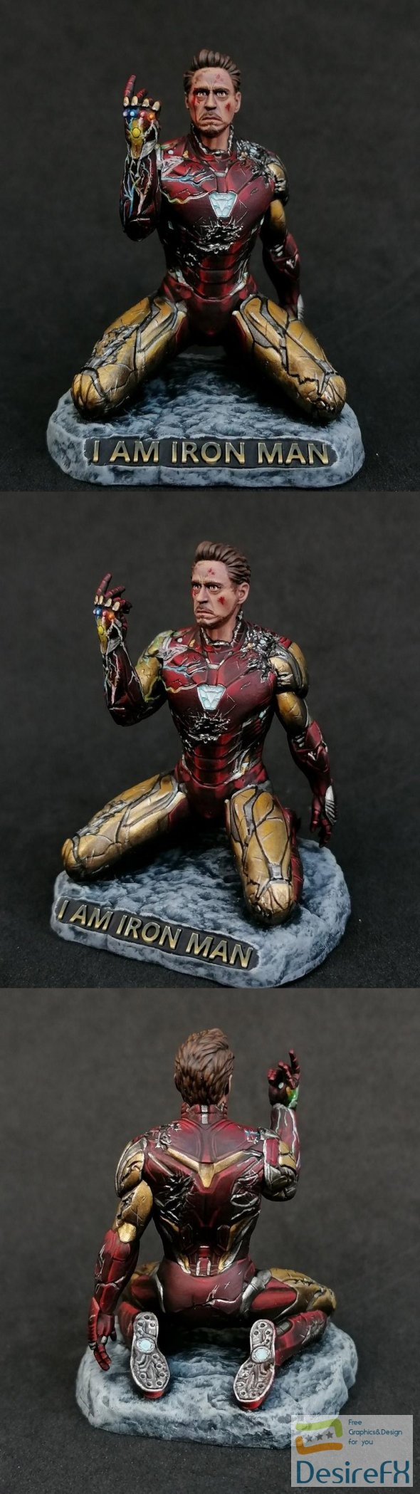I Am Iron Man 3D Print