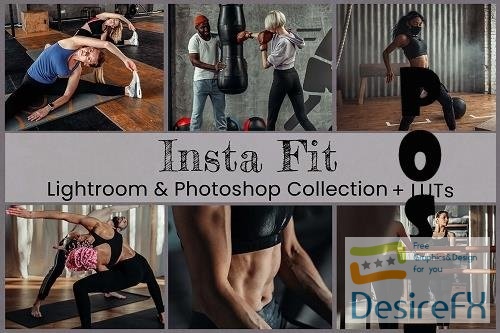 Insta Fit Lightroom Photoshop LUTs - 6826939