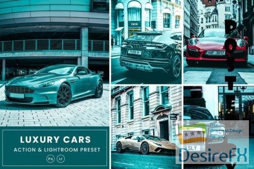 Luxury Cars Tones Action &amp; Lightrom Presets