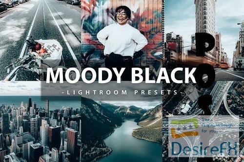 Moody Black 5 Lightroom Presets