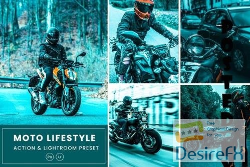 Moto Lifestyle Tones Action &amp; Lightrom Presets