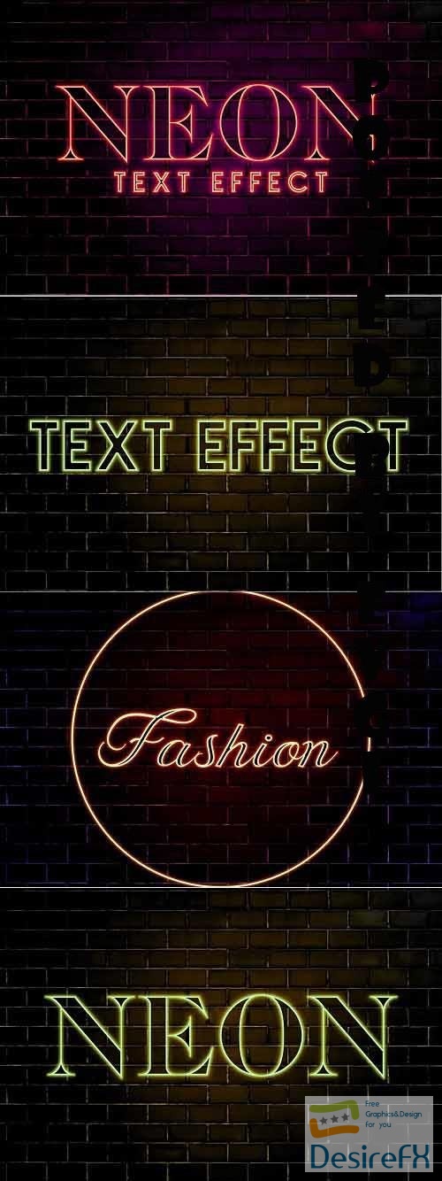 Neon Text Effect - 6890527