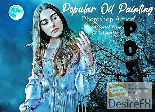 Popular Oil Painting Action - 6837932