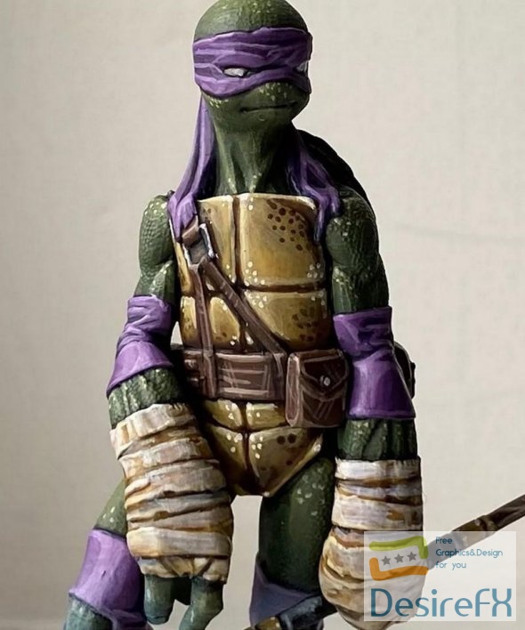 TMNT Donatello 3D Print