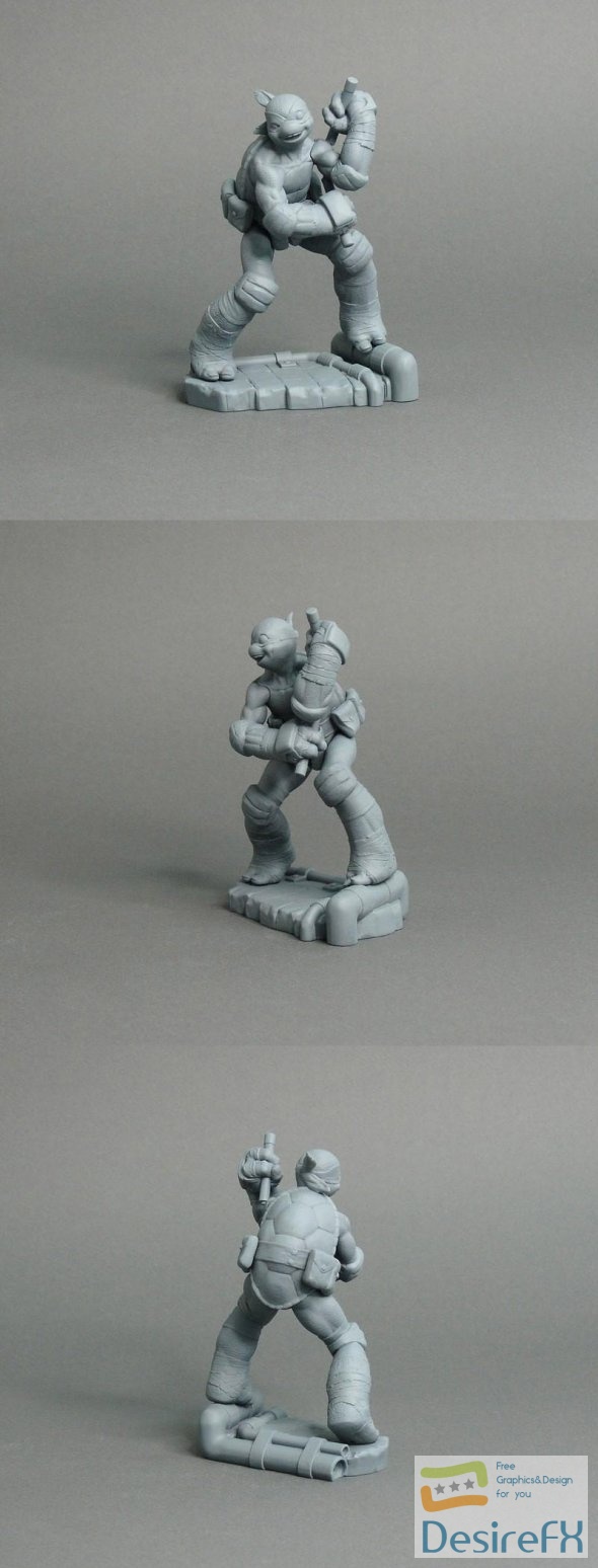 TMNT Michelangelo 3D Print