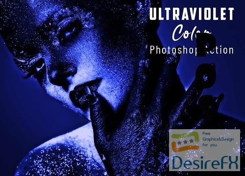 Ultraviolet Color Photoshop Action