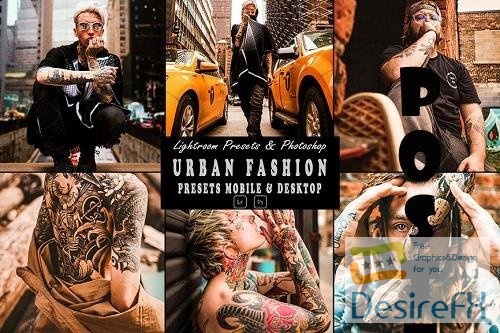 Urban Fashion Tone Photoshop Action & Lightrom