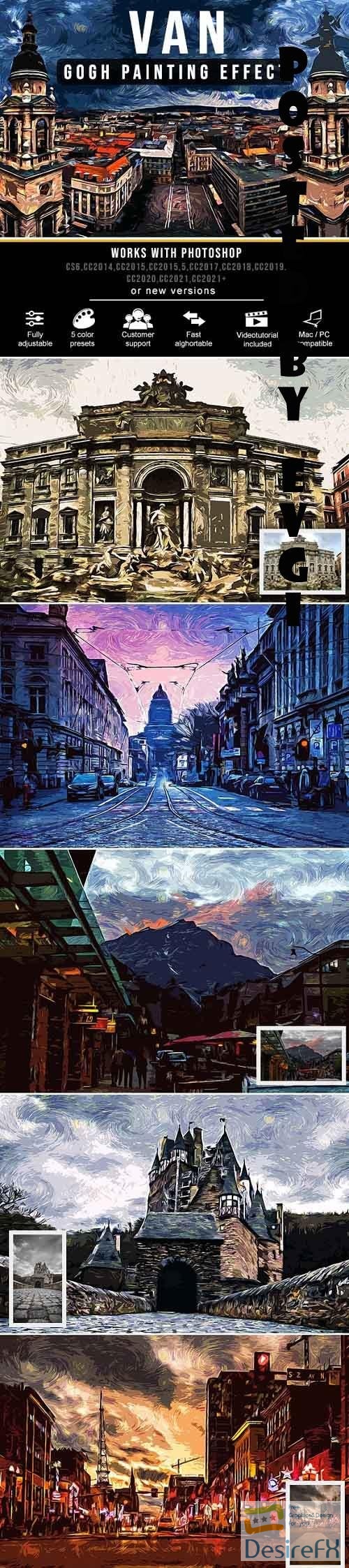 Van Gogh Painting Effect - 33940443