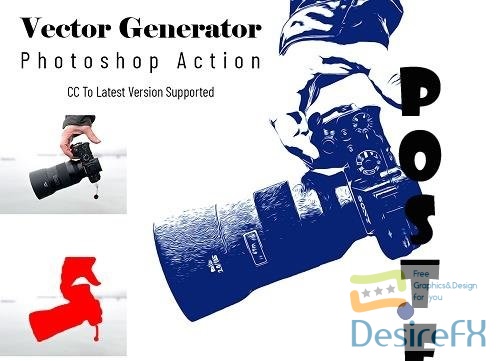 Vector Generator Photoshop Action