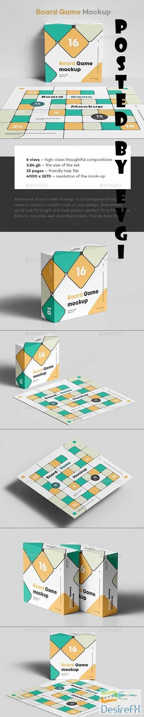 Board Game Mock-up - 36053335