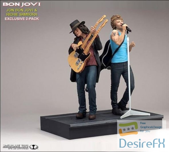 Bon Jovi 3D Print