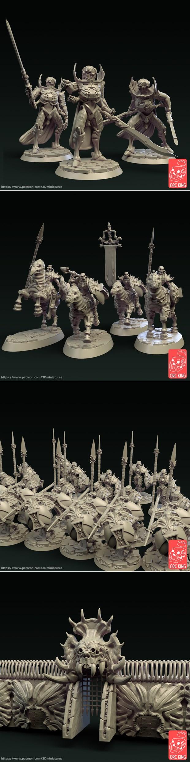 ﻿Orc King Miniature May 2021 – 3D Print
