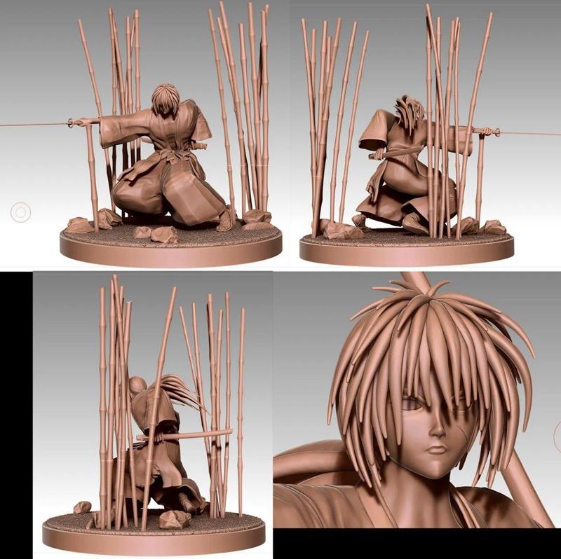 ﻿Kenshin Himura Battosai – 3D Print