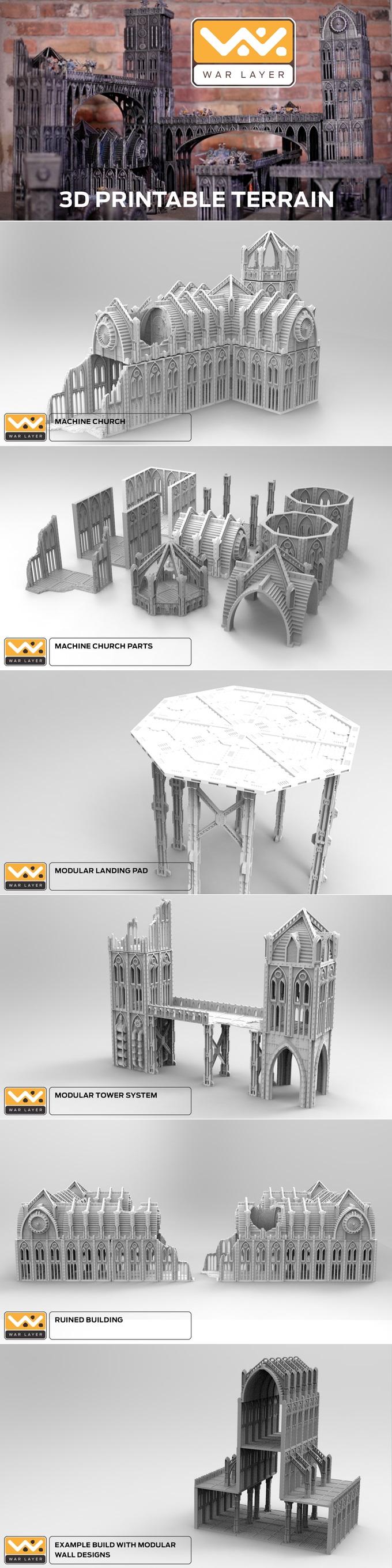 ﻿War Layer - Zone One Kickstarter – 3D Print