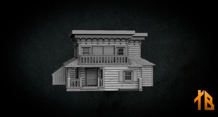 Western House – 3D Print