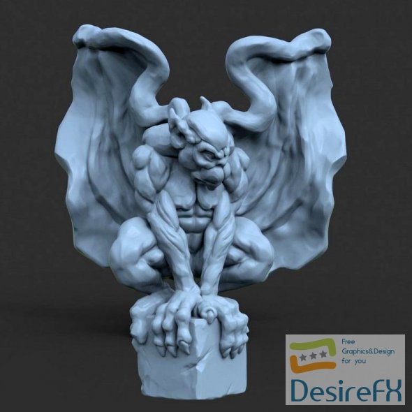 Gargoyle Statue 3D Print