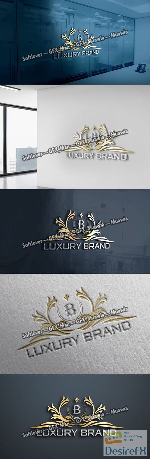 Luxury Logo PSD Template
