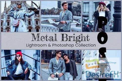 Metal Bright Photoshop Actions - 6985216