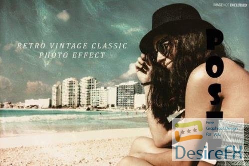 Retro Vintage Classic Photo Effect