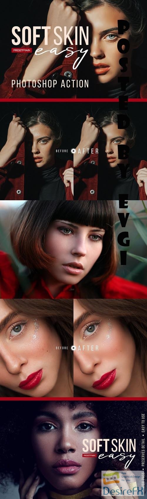 Soft Skin Easy Retouch Action - 6906482