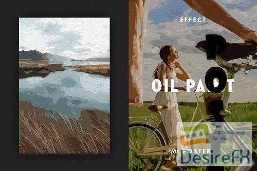 Artistic Oil Effect for Posters - 7052289