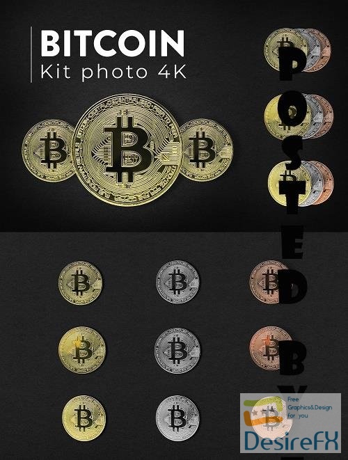 Bitcoin | Kit photo 4K - 7044161