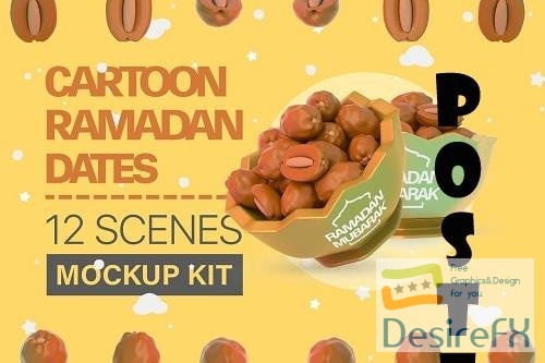 Cartoon Ramadan Dates Kit - 7024302