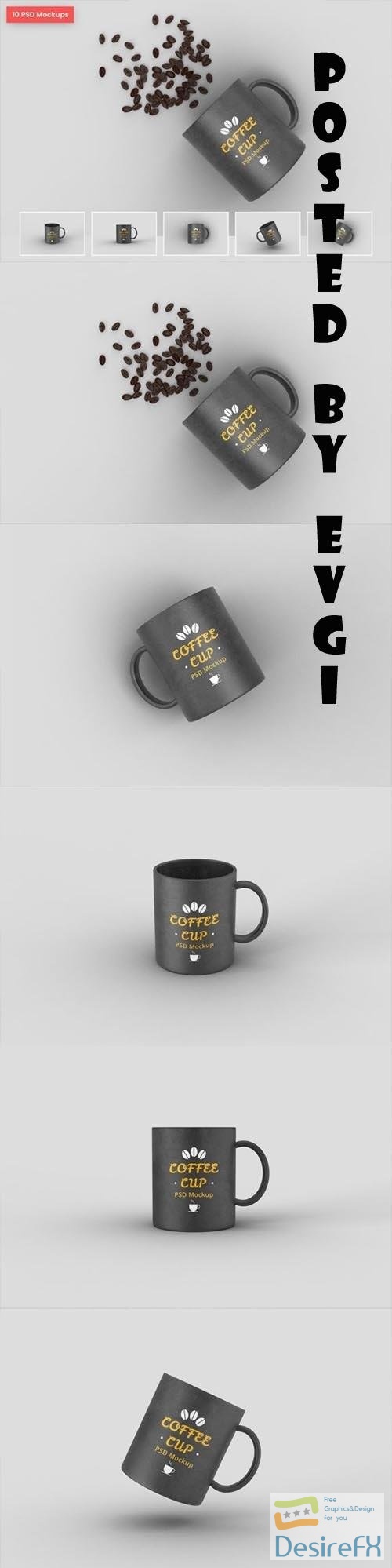 Coffee Mug Cup Mockup