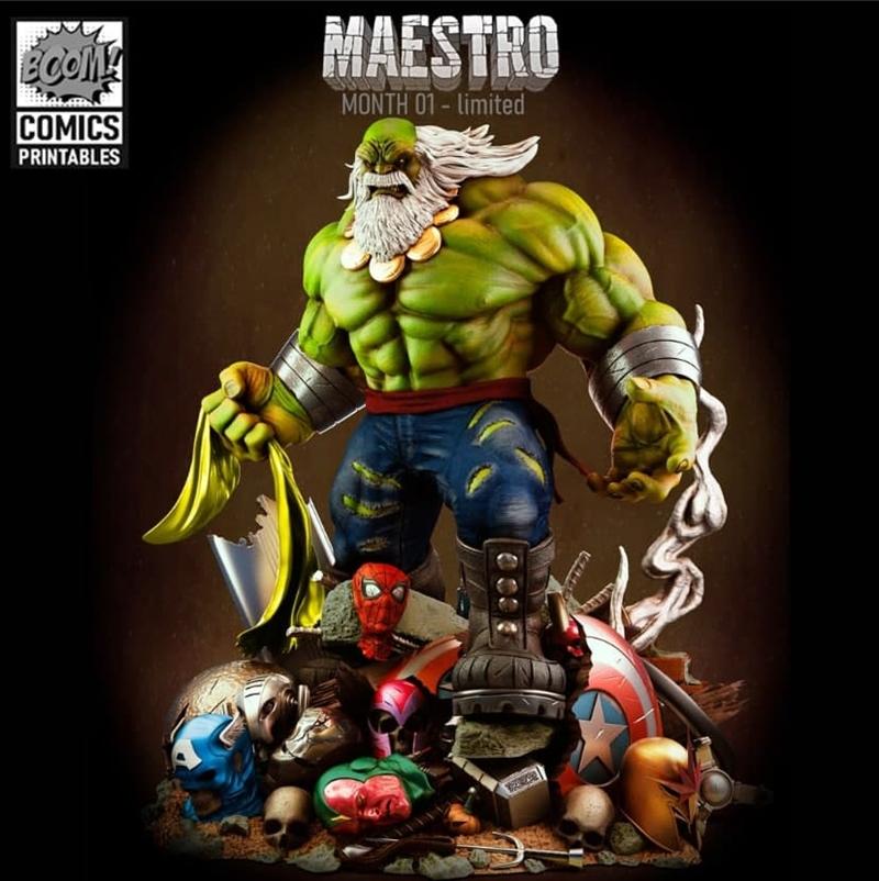 ﻿Maestro – 3D Print