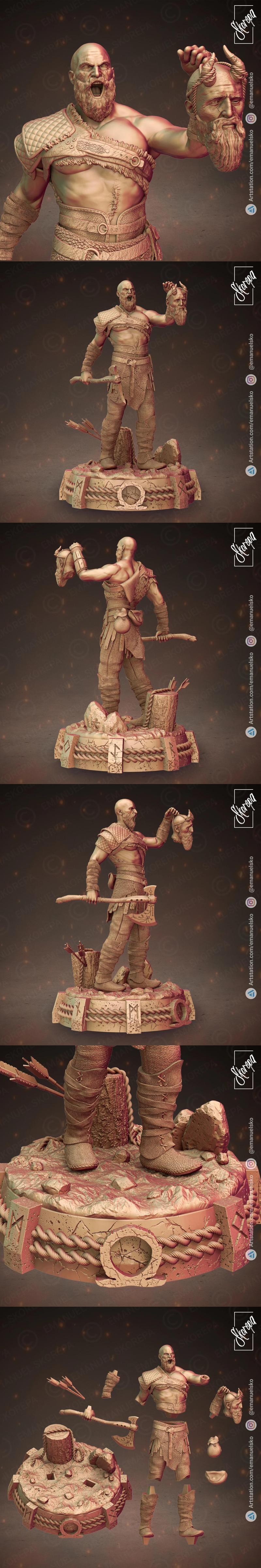 ﻿Kratos – 3D Print