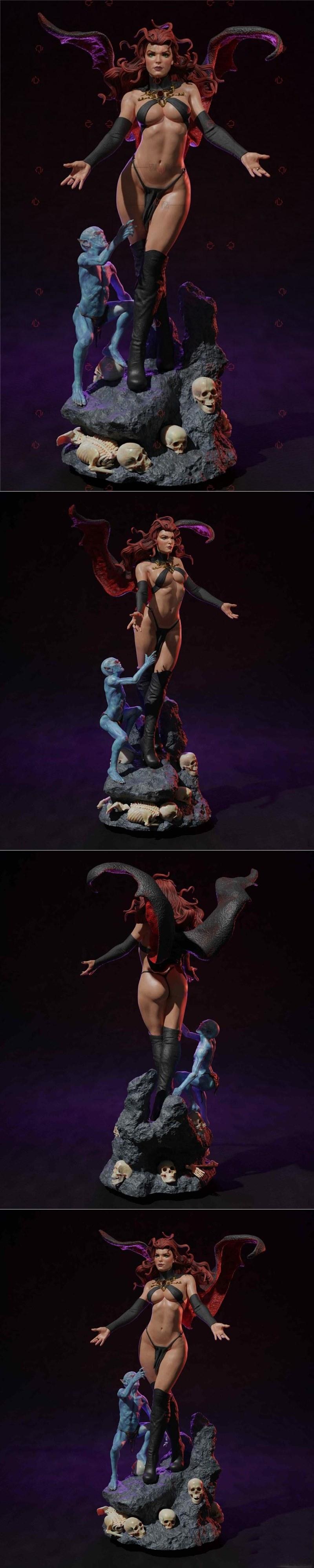 Goblin Queen – 3D Print