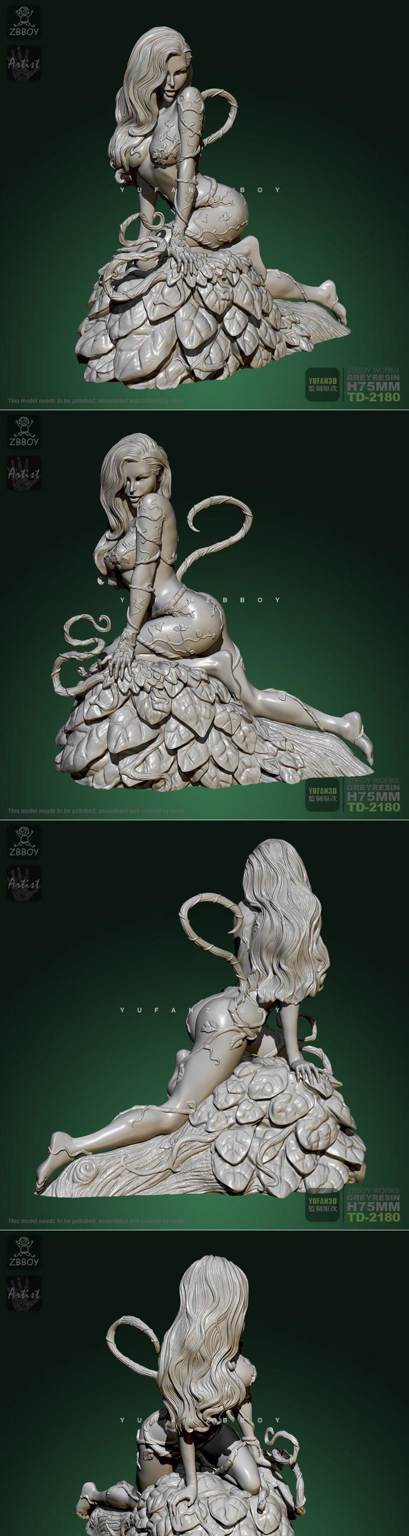 ﻿Poison Ivy v1 – 3D Print